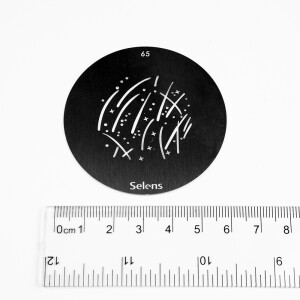 Selens 841755 Gobo-65 маска гобо 65 металлическая 58 мм метеоритный дождь