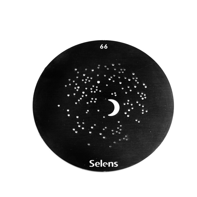 Selens 841756 Gobo-66 маска гобо 66 металлическая 58 мм лунная ночь