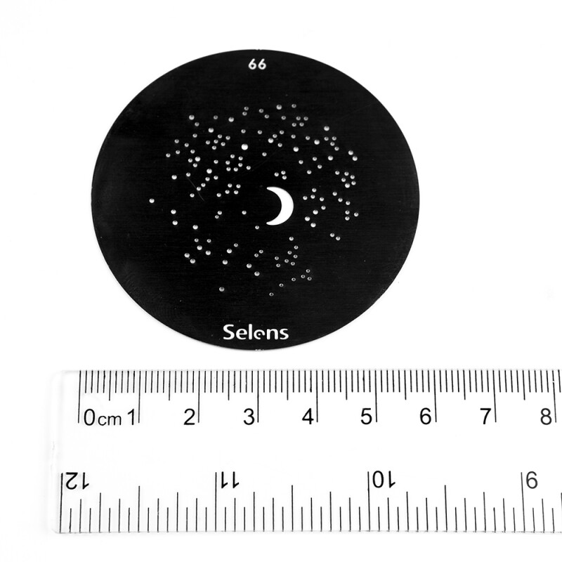 Selens 841756 Gobo-66 маска гобо 66 металлическая 58 мм лунная ночь