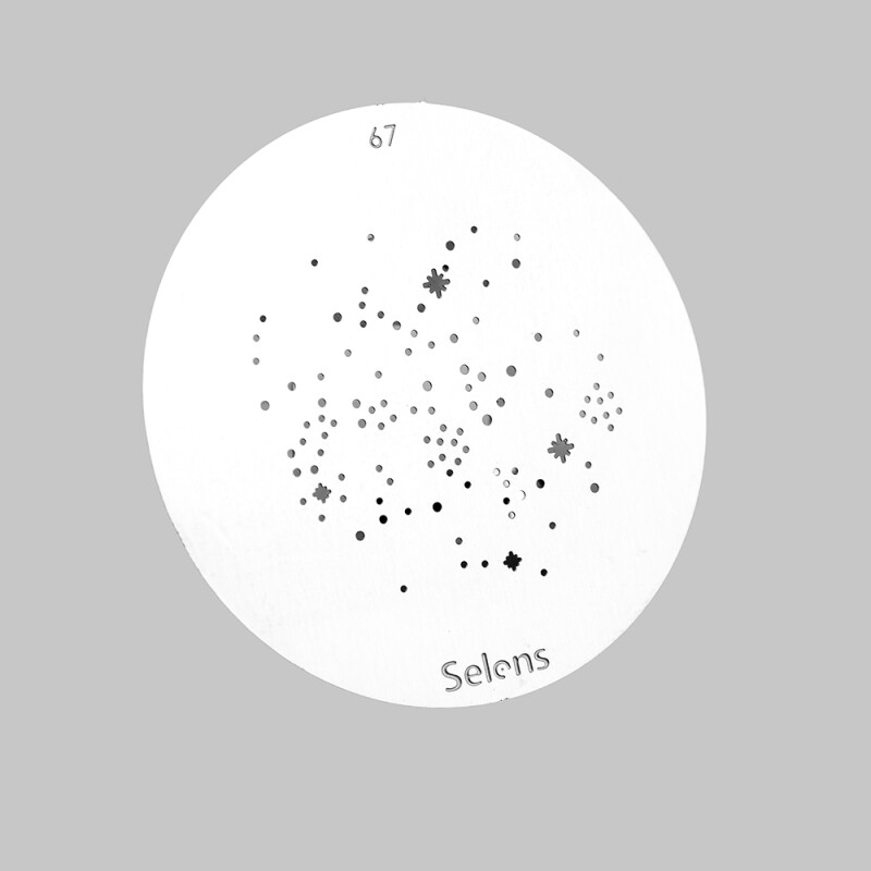 Selens 841757 Gobo-67 маска гобо 67 металлическая 58 мм звездная ночь