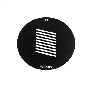 Selens 841758 Gobo-68 маска гобо 68 металлическая 58 мм тень жалюзи
