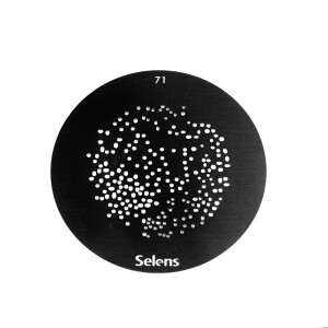 Selens 841761 Gobo-71 маска гобо 71 металлическая 58 мм точки