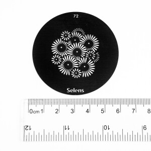 Selens 841762 Gobo-72 маска гобо 72 металлическая 58 мм букет