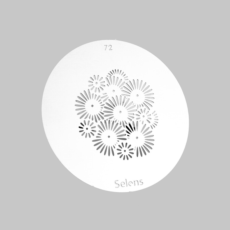 Selens 841762 Gobo-72 маска гобо 72 металлическая 58 мм букет