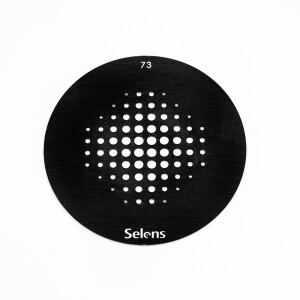 Selens 841763 Gobo-73 маска гобо 73 металлическая 58 мм точка пикселей