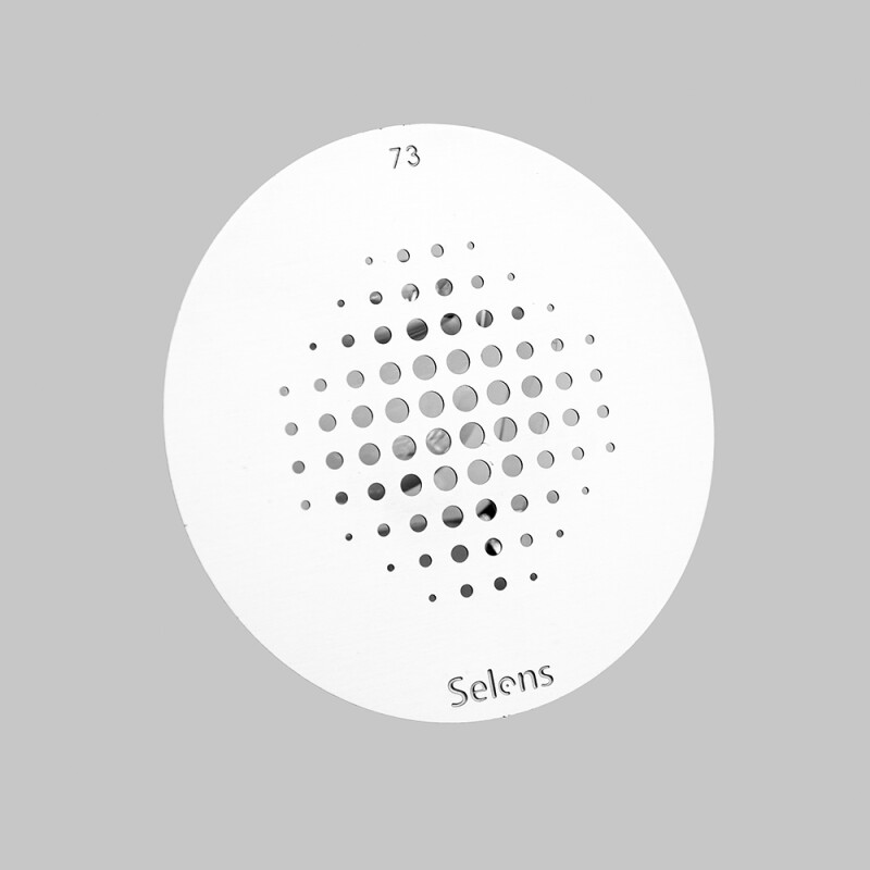 Selens 841763 Gobo-73 маска гобо 73 металлическая 58 мм точка пикселей