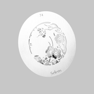 Selens 841764 Gobo-74 маска гобо 74 металлическая 58 мм цветочный узор
