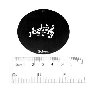 Selens 841766 Gobo-76 маска гобо 76 металлическая 58 мм ноты