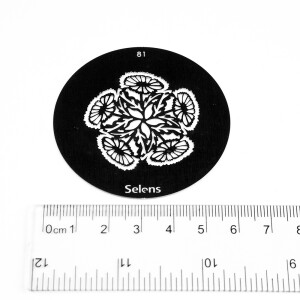 Selens 841771 Gobo-81 маска гобо 81 металлическая 58 мм букет