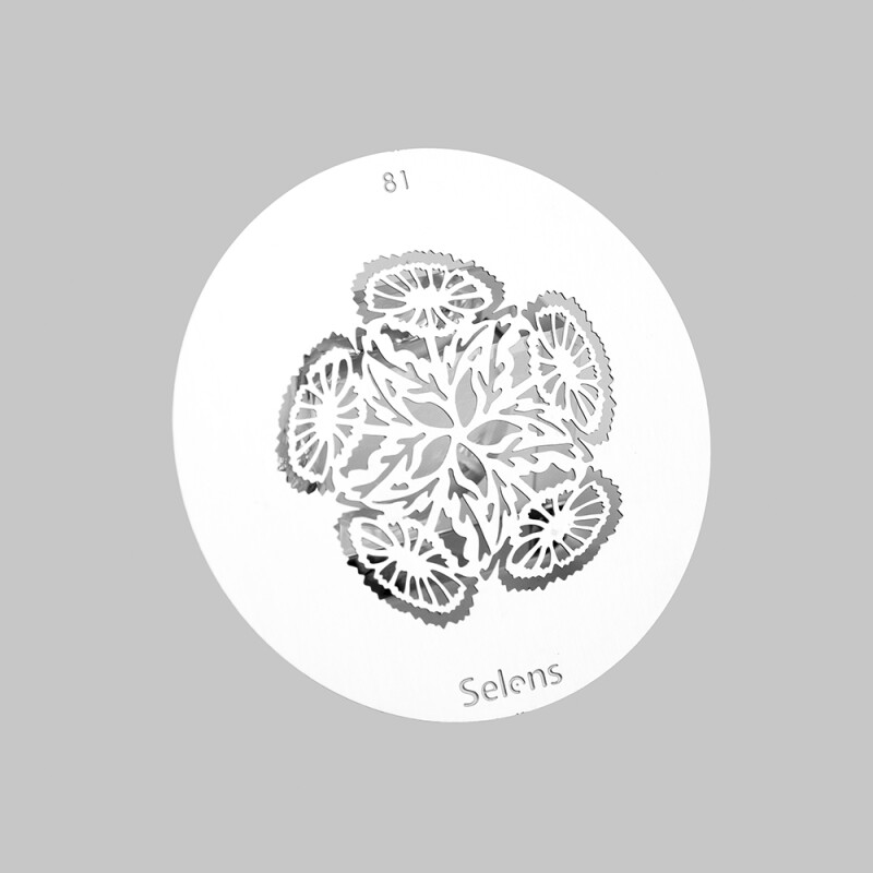 Selens 841771 Gobo-81 маска гобо 81 металлическая 58 мм букет