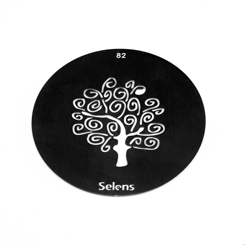 Selens 841772 Gobo-82 маска гобо 82 металлическая 58 мм узорное дерево