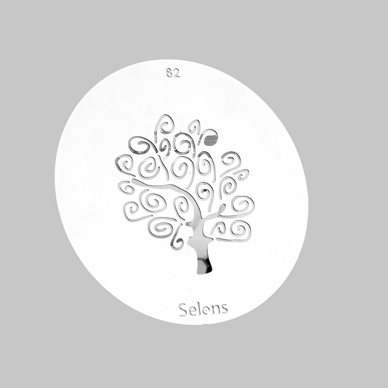 Selens 841772 Gobo-82 маска гобо 82 металлическая 58 мм узорное дерево