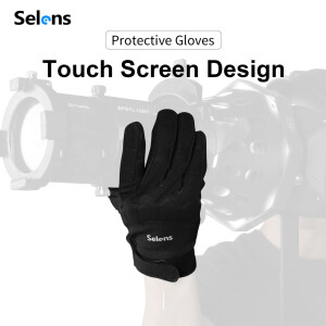 Selens Gloves XL термостойкие защитные перчатки для студийных светотехников размер XL