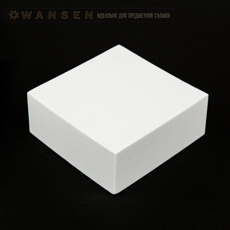 Wansen BCC-10040W Cuboid белый параллелепипед 100x100x40 мм для предметной съемки