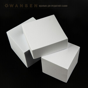 Wansen BCC-10040W Cuboid белый параллелепипед 100x100x40 мм для предметной съемки