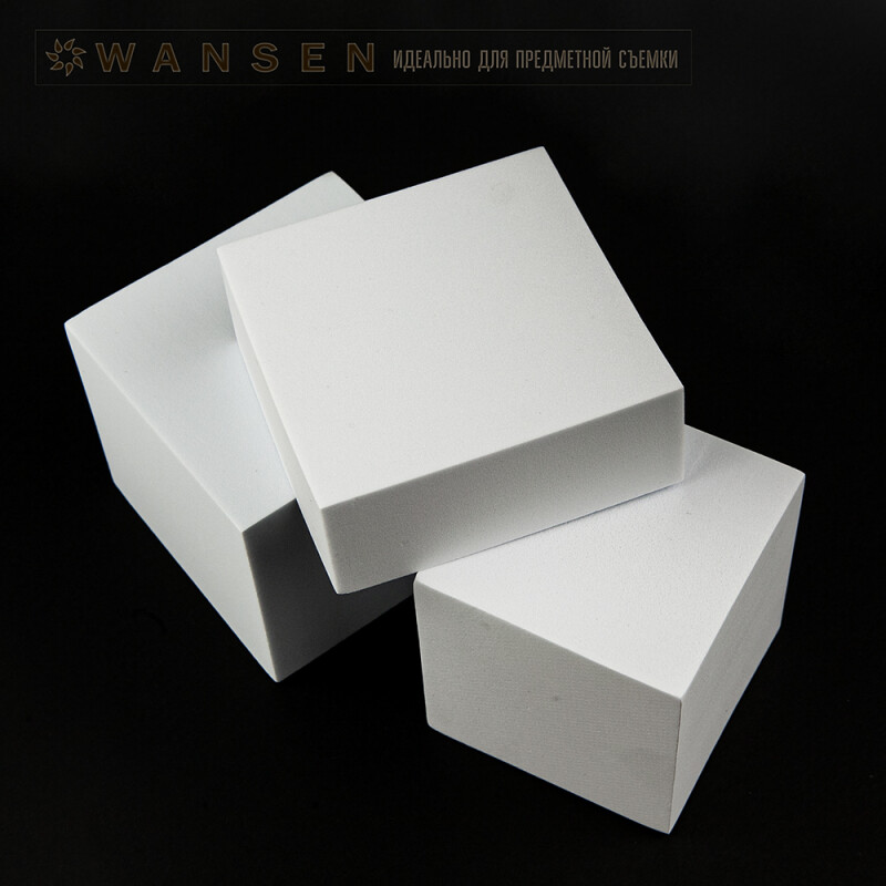 Wansen BCC-10040W Cuboid белый параллелепипед 100x100x40 мм для предметной съемки