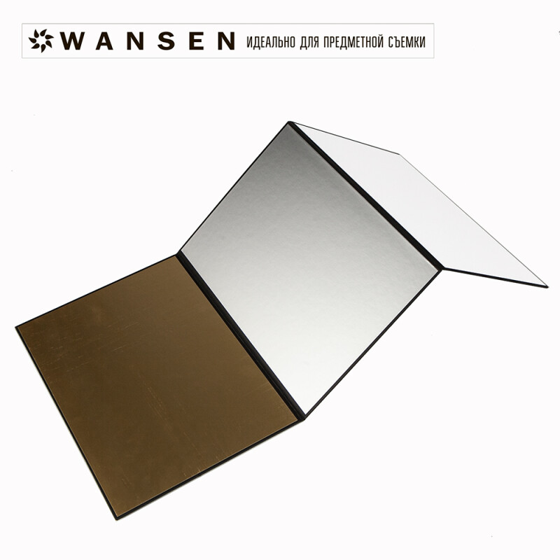 Wansen Flag 843256 флаг А4-3 белый золотой серебряный черный