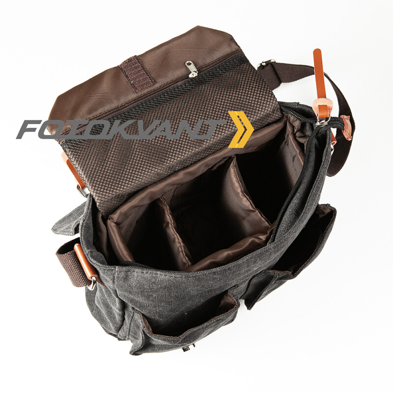 Fotokvant BSN-11 Black сумка для камеры цвет графитовый