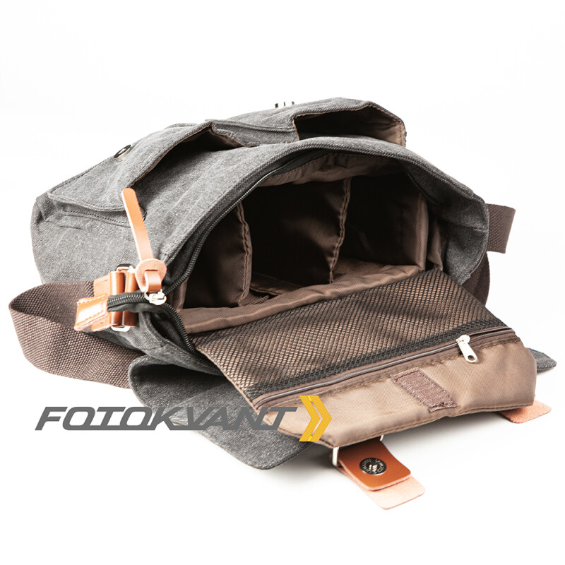 Fotokvant BSN-11 Black сумка для камеры цвет графитовый