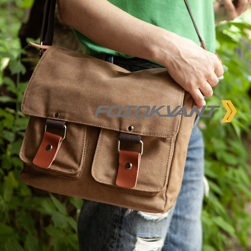 Fotokvant BSN-11 Coffee сумка для камеры цвета кофе