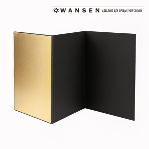 Wansen Flag 841198 флаг А4-3 белый золотой серебряный черный