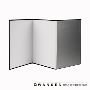 Wansen Flag 841198 флаг А4-3 белый золотой серебряный черный