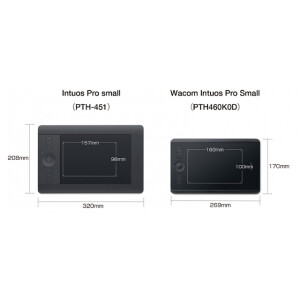 Wacom Intuos Pro Small PTH460K0B графический планшет