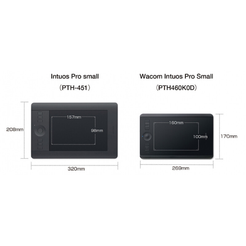 Wacom Intuos Pro Small PTH460K0B графический планшет