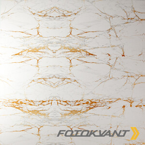 Fotokvant (8402595) PBT-6060-GM пластиковый фон с рисунком золотой мрамор