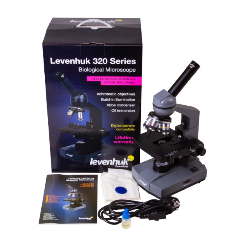 Levenhuk 320 BASE монокулярный микроскоп