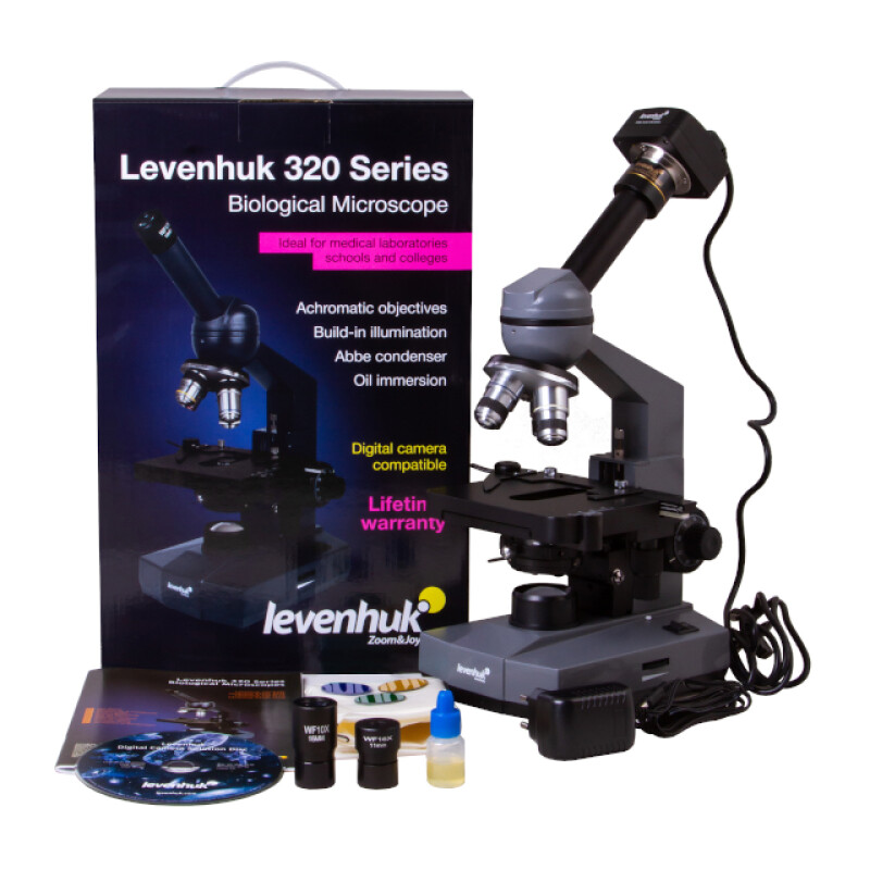 Levenhuk D320L PLUS монокулярный микроскоп цифровой