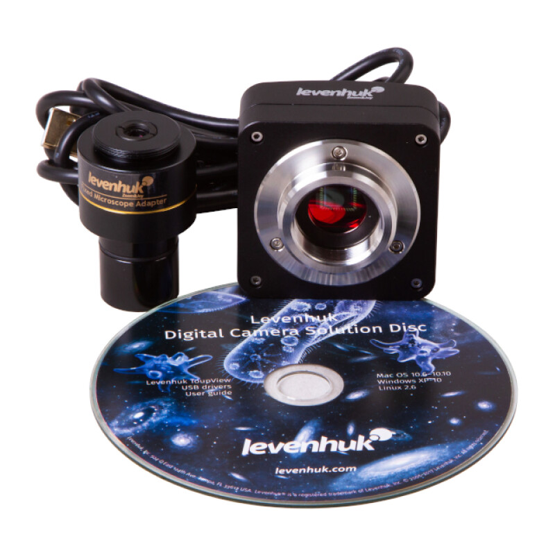 Levenhuk D400T тринокулярный микроскоп цифровой