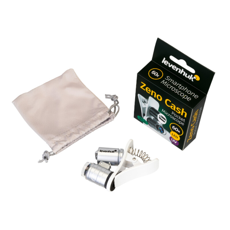 Levenhuk Zeno Cash ZC4 микроскоп карманный для проверки денег