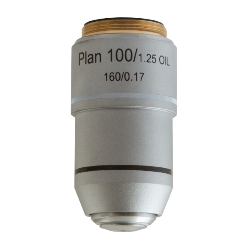 Levenhuk MED 100x объектив планахроматический