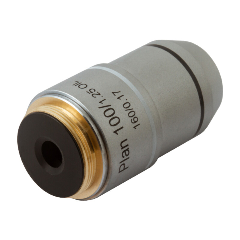 Levenhuk MED 100x объектив планахроматический