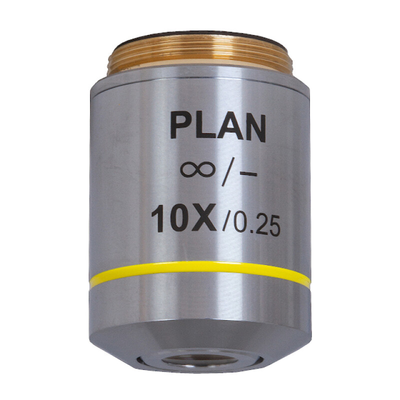 Levenhuk MED 10x/беск объектив планахроматический