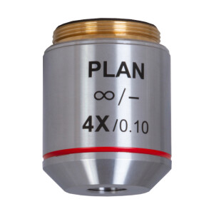 Levenhuk MED 4x/беск объектив планахроматический