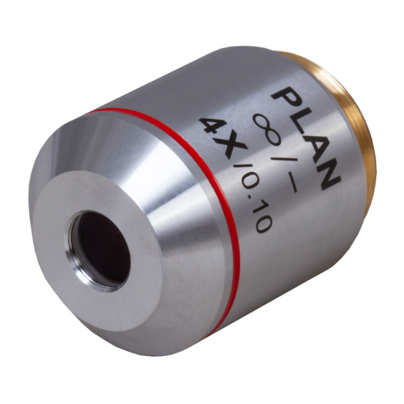 Levenhuk MED 4x/беск объектив планахроматический