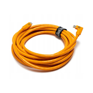 Tether Tools CUC15RT-ORG TetherPro USB-C to USB-C Right Angle 4.6m Orange кабель-удлинитель