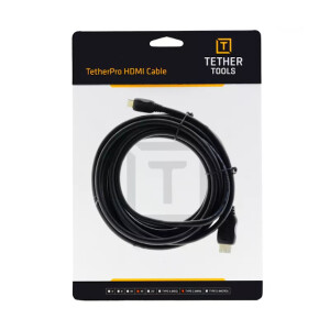 Tether Tools H2C15-BLK TetherPro HDMI Mini to HDMI 4.6m Black кабель