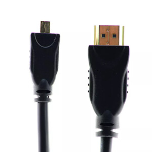 Tether Tools H2D15-BLK TetherPro HDMI Micro to HDMI 4.6m Black кабель