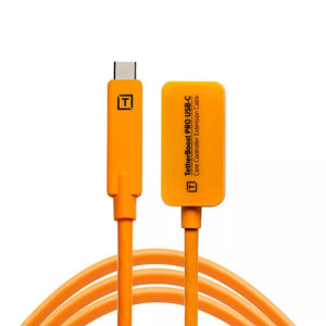 Tether Tools TBPRO3-ORG TetherPro USB-C to USB-С Adapter 4.6m Orange кабель-удлинитель