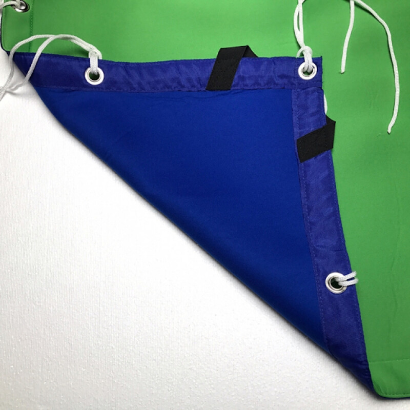 Fotokvant OLE-3522 фон хромакей сине-зеленый 3,0x3,0 м