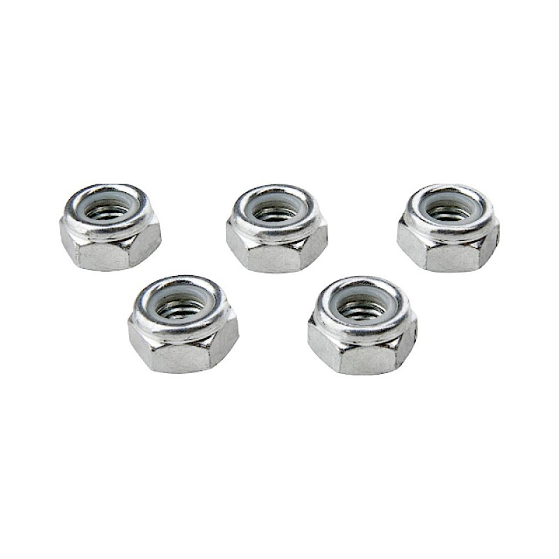 KUPO KS-176 3/8"-16 Hexagon nylon locking nut set of 5 комплект гаек 5 шт
