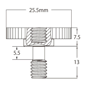 KUPO KS-141 1/4&quot; Male to 1/4&quot; female screw for tripod camera flash адаптер