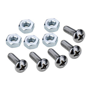 KUPO KS-175 1/4&quot;-20х19 Phillips pan head screw set of 5 комплект винотов с гайками 5 шт