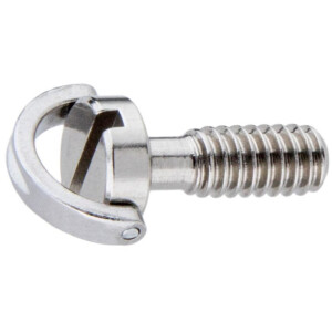 KUPO KS-184 Stainless steel flat head D shaft D ring 1/4&quot; screws 21 mm винт c D-образным кольцом
