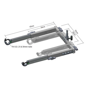 KUPO KS-259 Gimbals Docking Bracket кронштейн для стабилизатора