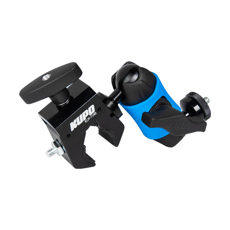 KUPO KS-490 SK W/Super Claw clamp For Dia. 13~33mm Tube шарнирное крепление с площадкой