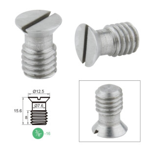 KUPO KS-194 Slotted Countersunk Head 3/8&quot;-16 Screw 15.6 shaft винт
